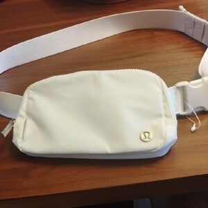 Lululemon Cream Belt Bag